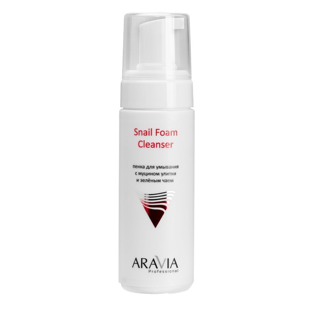 Пенка для умывания с муцином улитки и зелёным чаем Snail Foam Cleanser, 160 мл