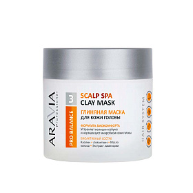 Глиняная маска для кожи головы с себорегулирующим эффектом Scalp Spa Clay Mask, 300 мл