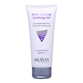 Успокаивающий  гель с алоэ и д-пантенолом  Multing Calming Soothing Gel, 200 мл