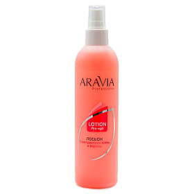 Лосьон перед депиляцией с экстрактами мяты и березы, 300 мл